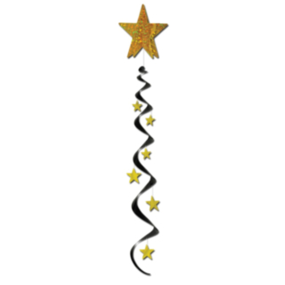Spiral Stjärna Guld