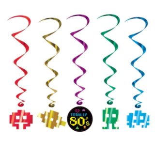 80-tal Swirls 8 Bitar