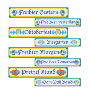 Oktoberfest Vägskylt