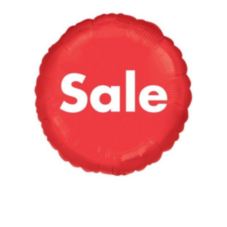 Sale Folieballong Röd
