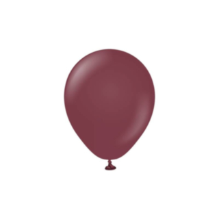 Premium Mini Latexballonger Burgundy