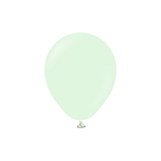 Premium Latexballonger Pale Green 13 cm