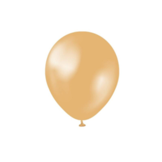 Premium Mini Latexballonger Metallic Guld
