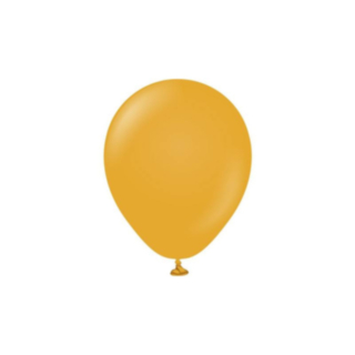 Premium Mini Latexballonger Mustard