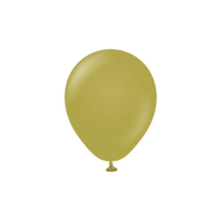 Premium Mini Latexballonger Olive