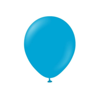 Premium Latexballonger Caribbean Blue 30 cm