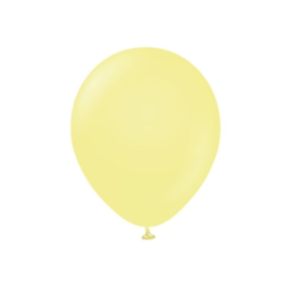 Premium Latexballonger Macaron Yellow