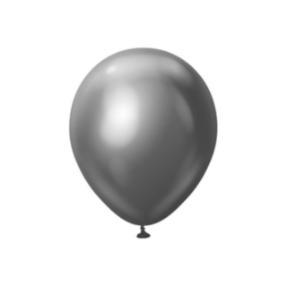Premium Latexballonger Chrome Space Gray