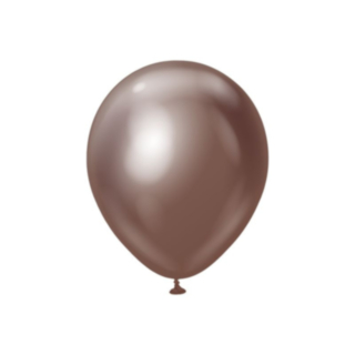 Premium Latexballonger Chrome Chocolate