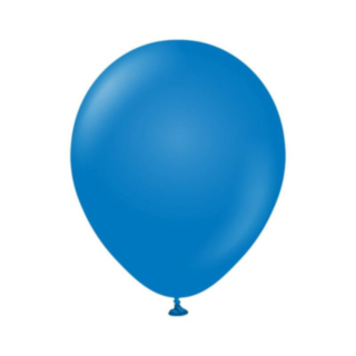 Premium Mellanstora Latexballonger Blå