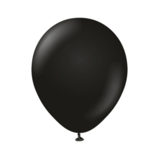 Premium Mellanstora Latexballonger Svart