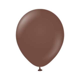 Premium Mellanstora Latexballonger Chocolate Brown