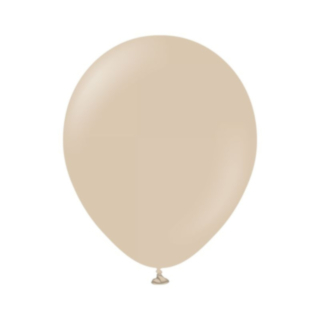 Premium Mellanstora Latexballonger Hazelnut
