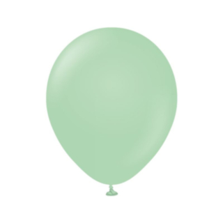 Premium Medium Latexballonger Macaron Green