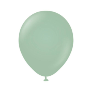 Premium Mellanstora Latexballonger Winter Green