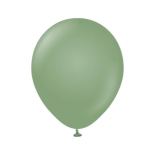 Premium Mellanstora Latexballonger Eukalyptus