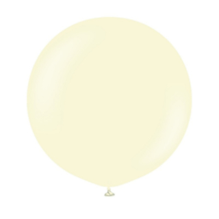 Premium Latexballonger Pale Yellow 60 cm