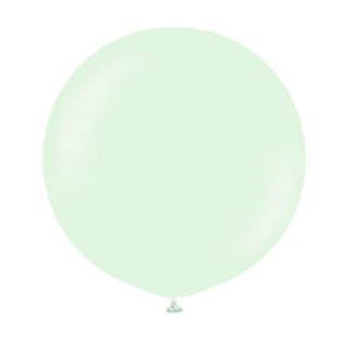 Premium Latexballonger Pale Green 60 cm