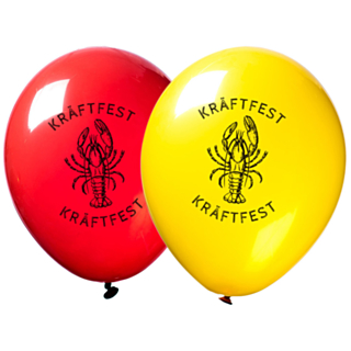 Kräftskiva Ballonger