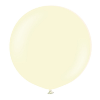 Premium Latexballonger Pale Yellow 90 cm