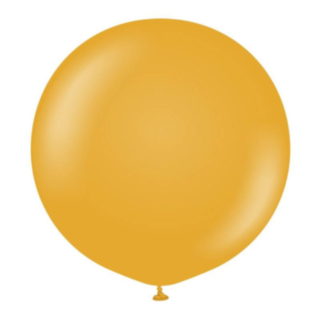 Premium Gigantiska Latexballonger Mustard