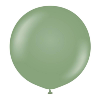 Premium Gigantiska Latexballonger Eukalyptus