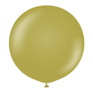 Premium Gigantiska Latexballonger Olive