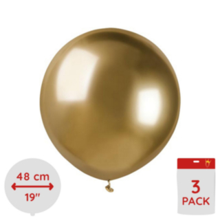 Krom Premium Latexballonger Guld