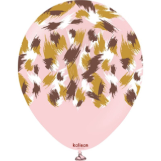 Premium Latexballonger Safari Savanna Ljusrosa