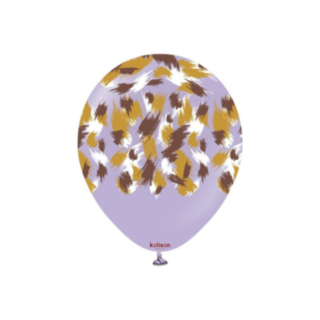 Premium Latexballonger Safari Savanna Lila