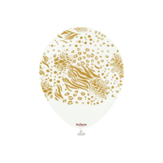 Premium Latexballonger Mutant Vit/Guld