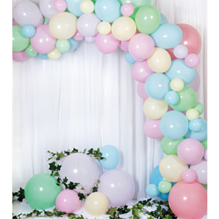 Deluxe Ballongbåge DIY Pastell