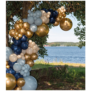 Deluxe Ballongbåge Blå
