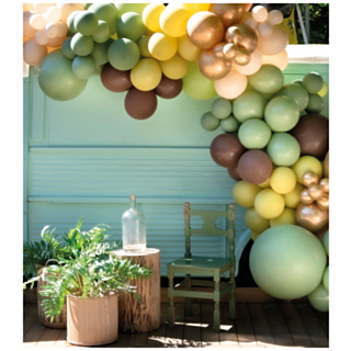 Deluxe Ballongbåge Grön