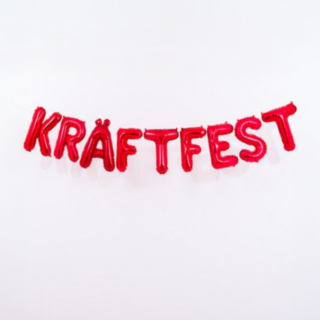 Kräftfest Ballonggirlang