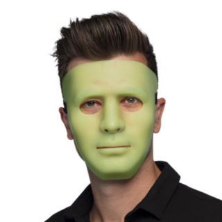 Självlysande Mimare Mask Grön