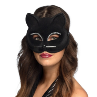 Katt Ögonmask Strass