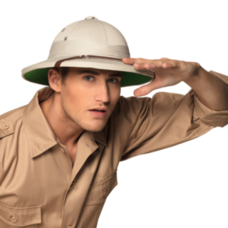 Upptäcktsresande Safarihatt
