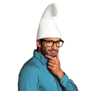 Smurfhatt Vit
