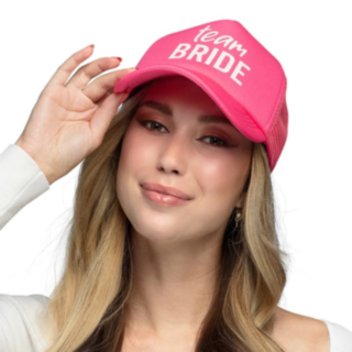 Team Bride Keps Vit/Rosa