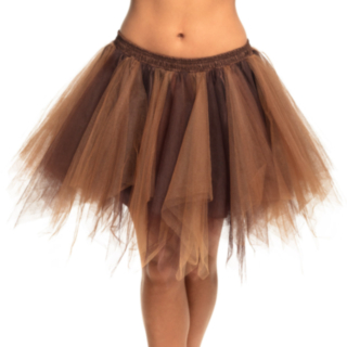 Vild Petticoat Kjol Brun