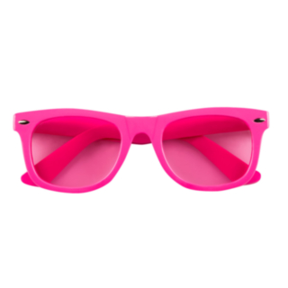 Neon Rosa Partyglasögon
