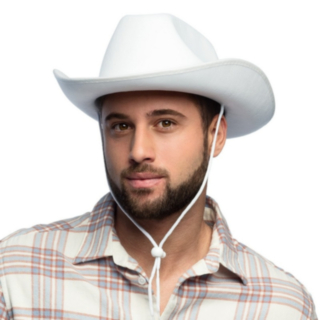 Rodeo Cowboyhatt Vit
