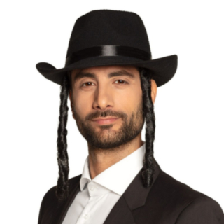 Judisk Hatt Med Lockar