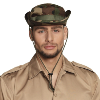 Kamouflage Militärhatt