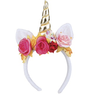 Blommor Enhörning Diadem