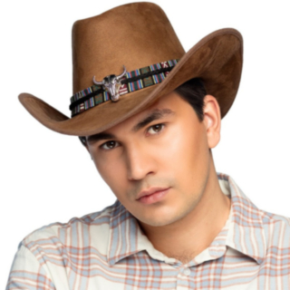 Django Cowboyhatt Brun