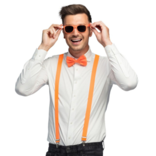 Neon Party Outfit Orange