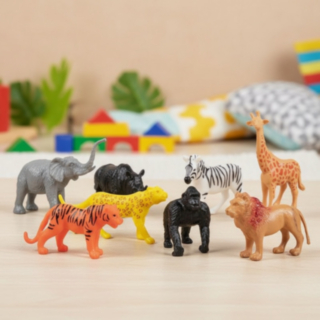 Små Zoologiska Djurfigurer