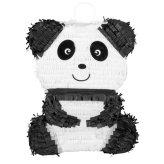 Panda Piñata Svart/Vit